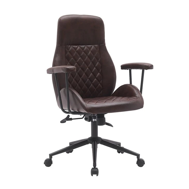 Brown High Back Office Chair