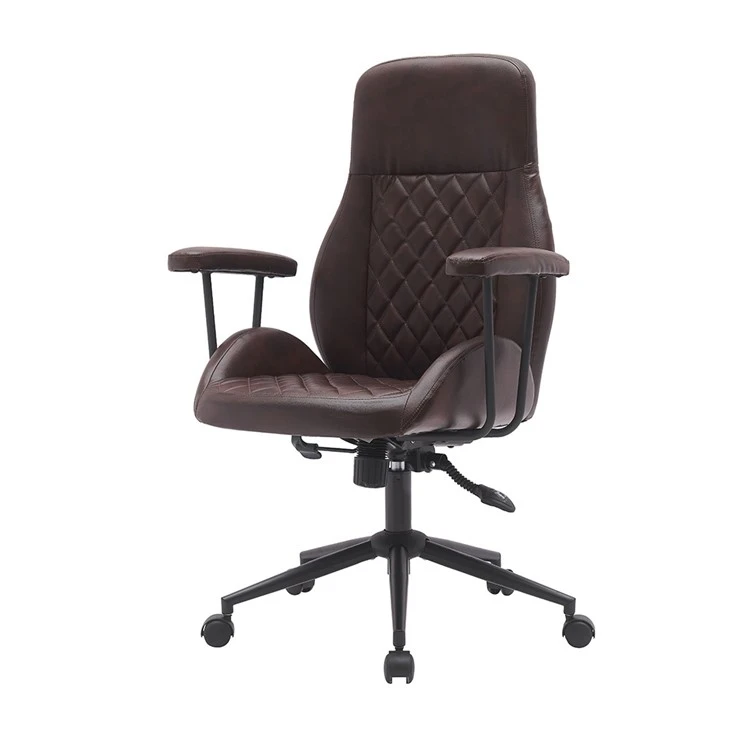 Brown High Back Office Chair
